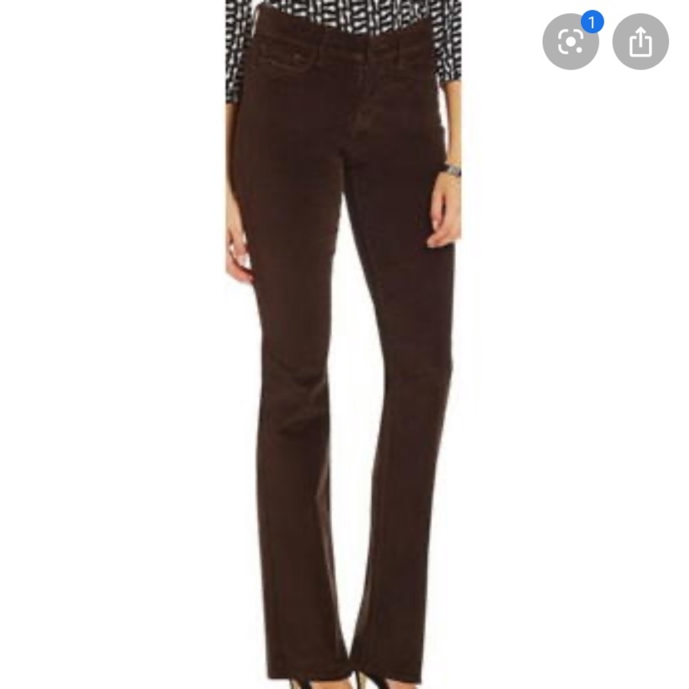 NYDJ Brown Cords Size 6